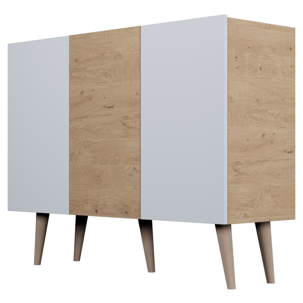 Toronto | komoda | dub artisan/bílá