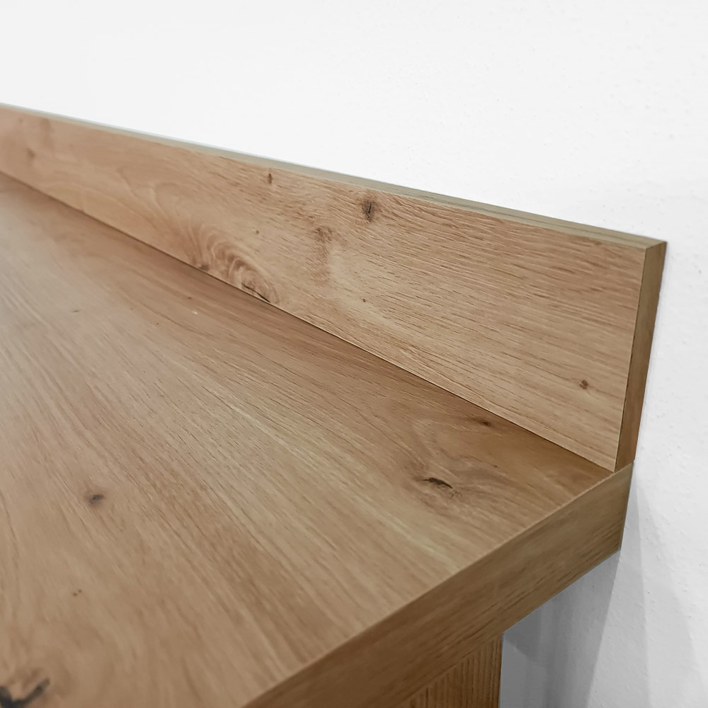 Lišta ke kuchyňské desce | PLOCHÁ | výška 8 cm | cena za metr | ARTISAN