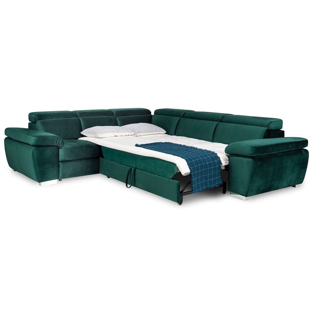 Sedací souprava ROSSO | 256x286 | ROZKLÁDACÍ | levá | VÝBĚR TKANIN