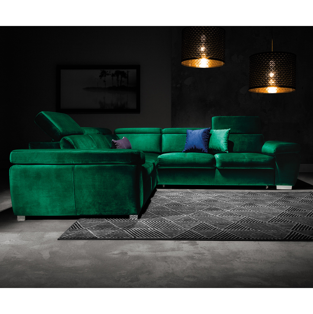 Sedací souprava ROSSO | 256x286 | ROZKLÁDACÍ | levá | VÝBĚR TKANIN