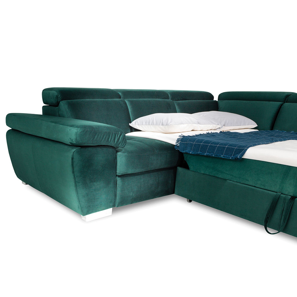 Sedací souprava ROSSO | 256x286 | ROZKLÁDACÍ | levá | VÝBĚR TKANIN