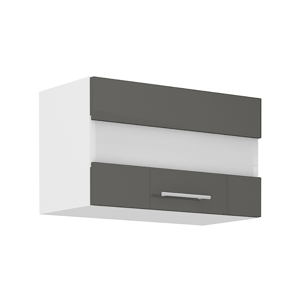 LARA gr | horní skříňka 60GUS-36 1F výklopná | 60 cm | šedá lesk