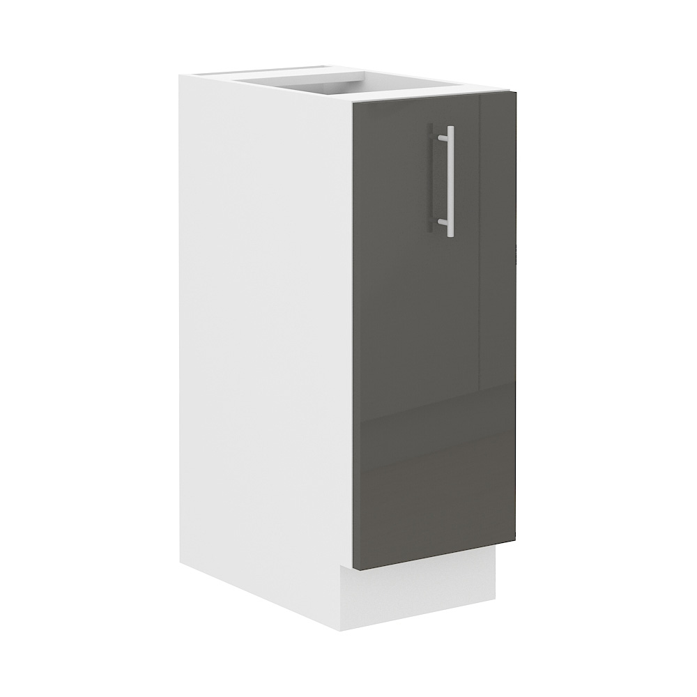 LARA gr | dolní skříňka 30D CARGO BB výsuvná | 30 cm | šedá lesk