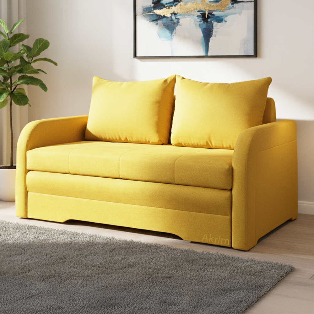 Pohovka Iwo | 136 cm | rozkládací | VÝBĚR TKANIN