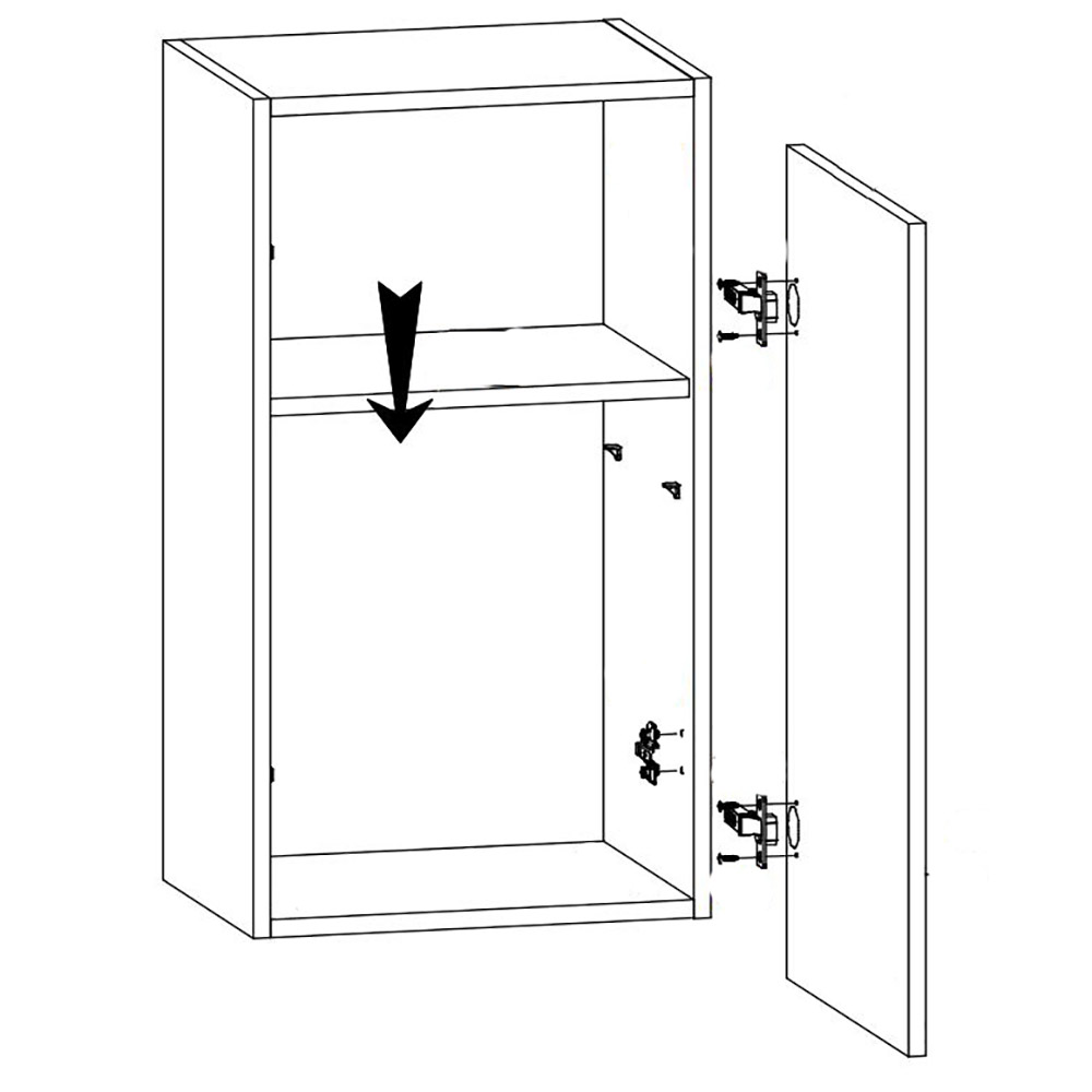 Kuchyňská linka PROVENCE k | 260 cm var.B | SOKL v CENĚ | borovice andersen