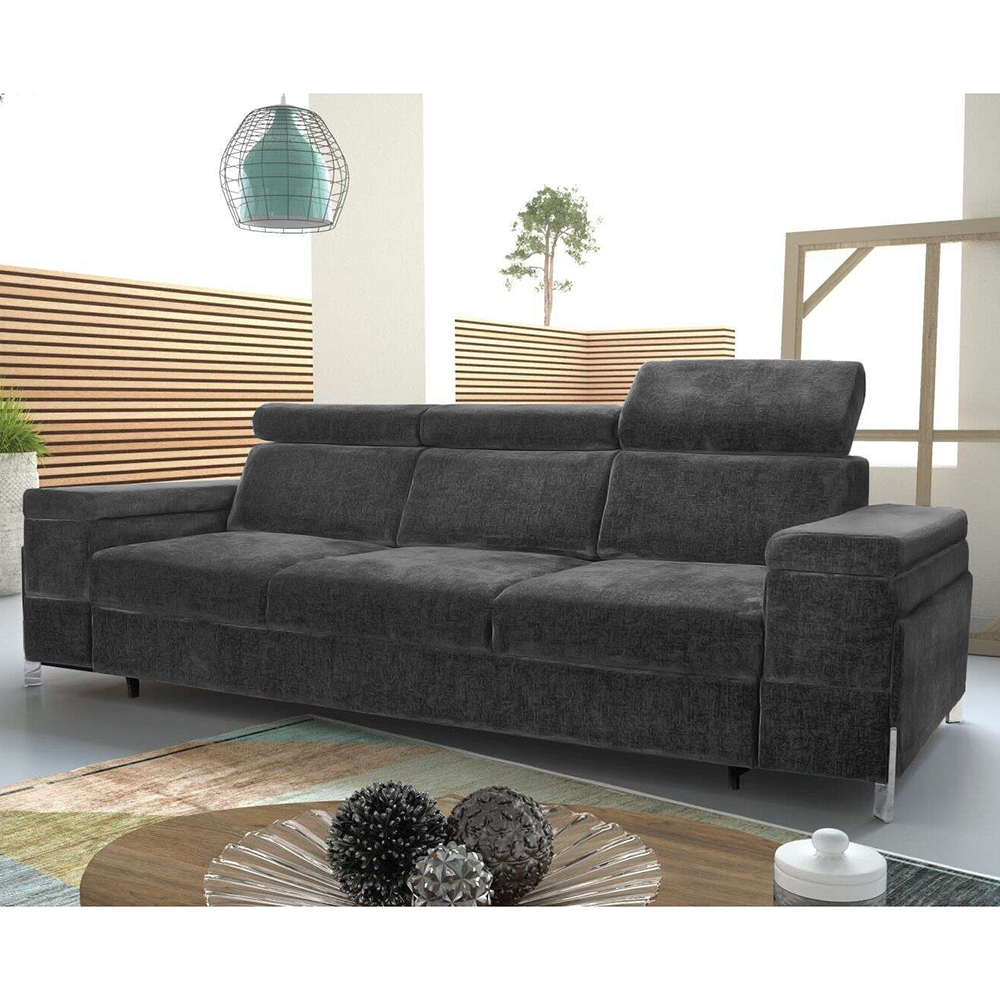 Pohovka ULISES | 231 cm | VELKÁ SPACÍ PLOCHA | bez úlož. prostoru | VÝBĚR TKANIN