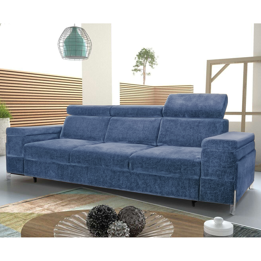 Pohovka ULISES | 231 cm | VELKÁ SPACÍ PLOCHA | bez úlož. prostoru | VÝBĚR TKANIN