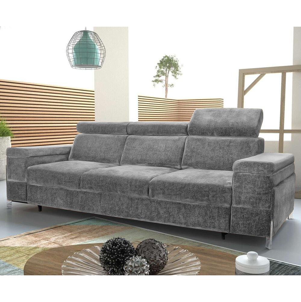 Pohovka ULISES | 231 cm | VELKÁ SPACÍ PLOCHA | bez úlož. prostoru | VÝBĚR TKANIN