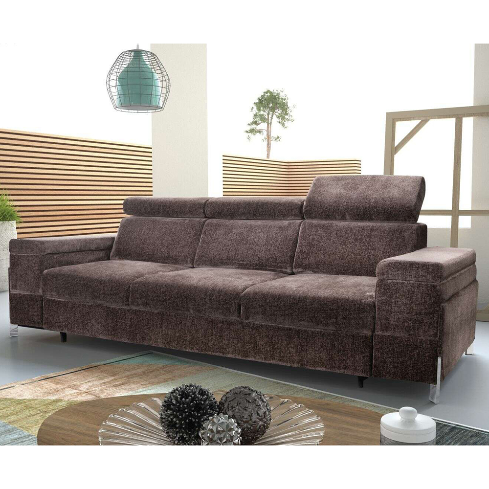 Pohovka ULISES | 231 cm | VELKÁ SPACÍ PLOCHA | bez úlož. prostoru | VÝBĚR TKANIN