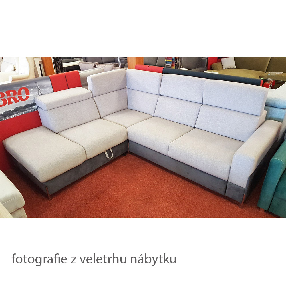 Sedací souprava ULISES | 225x259 | rozkládací | vysoká kvalita | VÝBĚR TKANIN