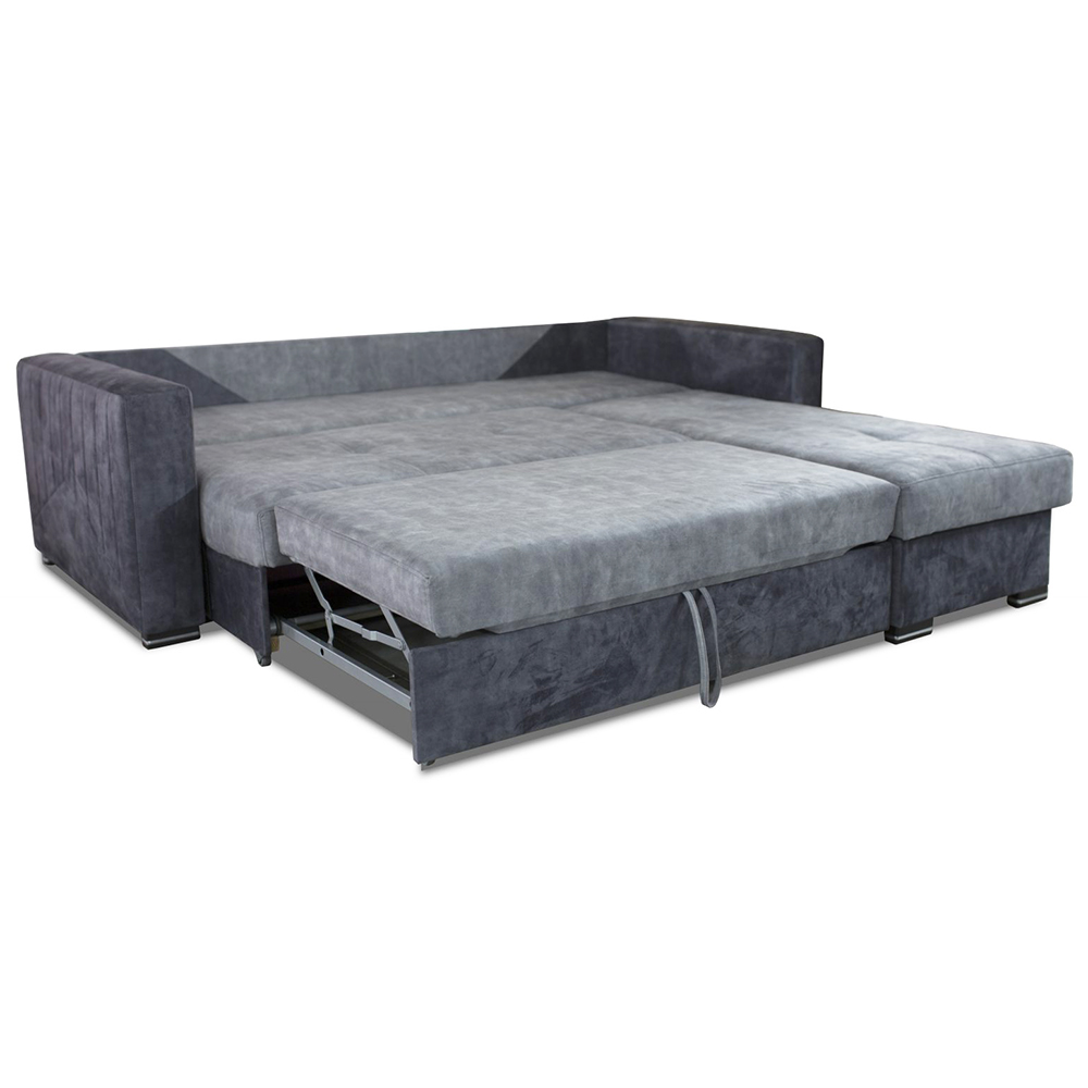 Sedací souprava TUNIS | pravá | VELKÁ SPACÍ PLOCHA až 206x203 cm | VÝBĚR TKANIN