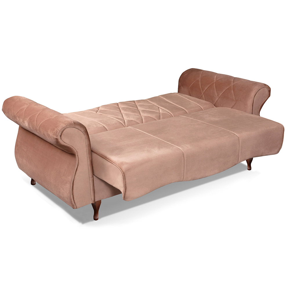 Pohovka PANAMA 2 | rozkládací + úložný prostor | VÝBĚR TKANIN