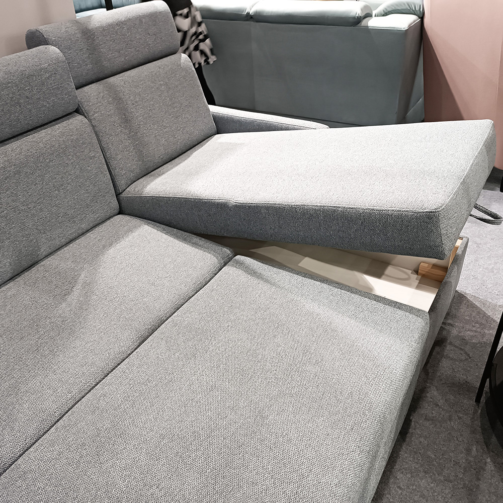 Malá sedací souprava HUGO MINI | 217x160 cm | VÝBĚR TKANIN