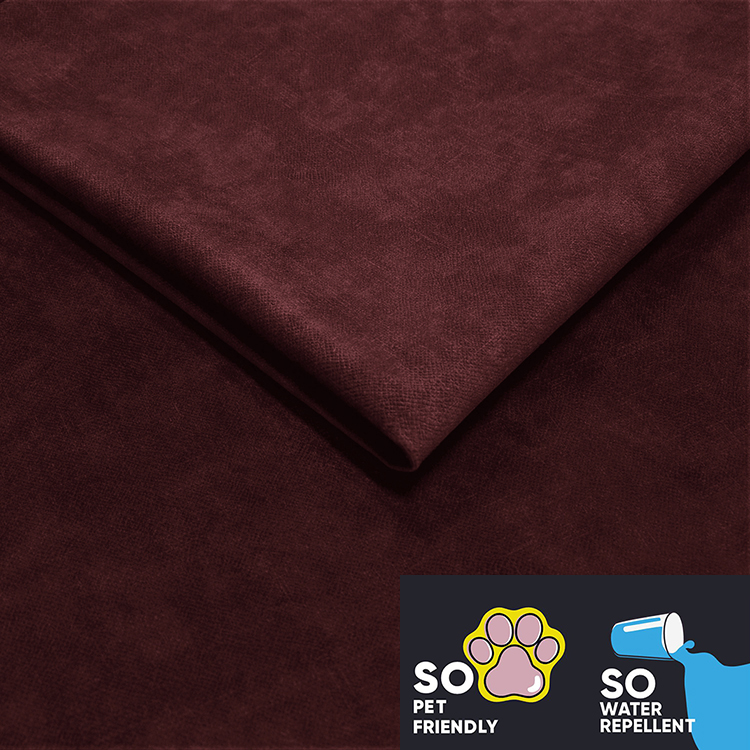 Sedací souprava BOSTON | levá | EXTRA VYSOKÝ sedák a záda | tmavě bordó S POVRCHOVOU ÚPRAVOU