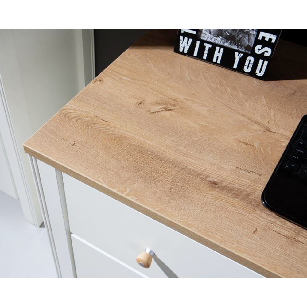 BERG | TV stolek 15 | 112 cm | krémová/dub zlatý