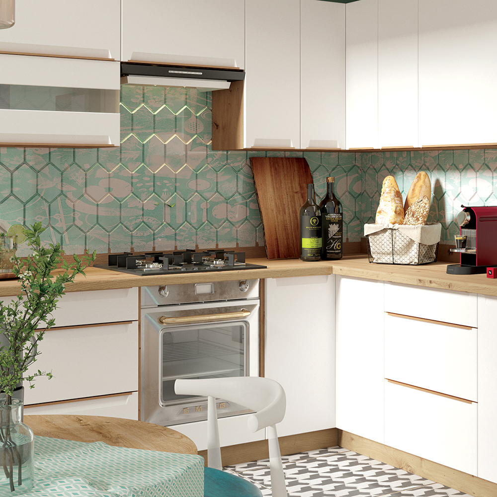 GLAMOUR b | horní skříňka výklopná GLA-35G | 50 cm | bílá mat