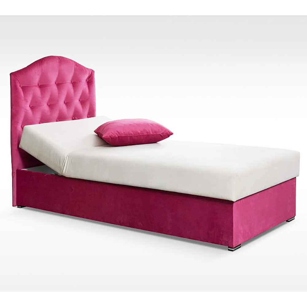 Jednolůžko JULIA | 137x200 cm | polohovací | VÝBĚR TKANIN