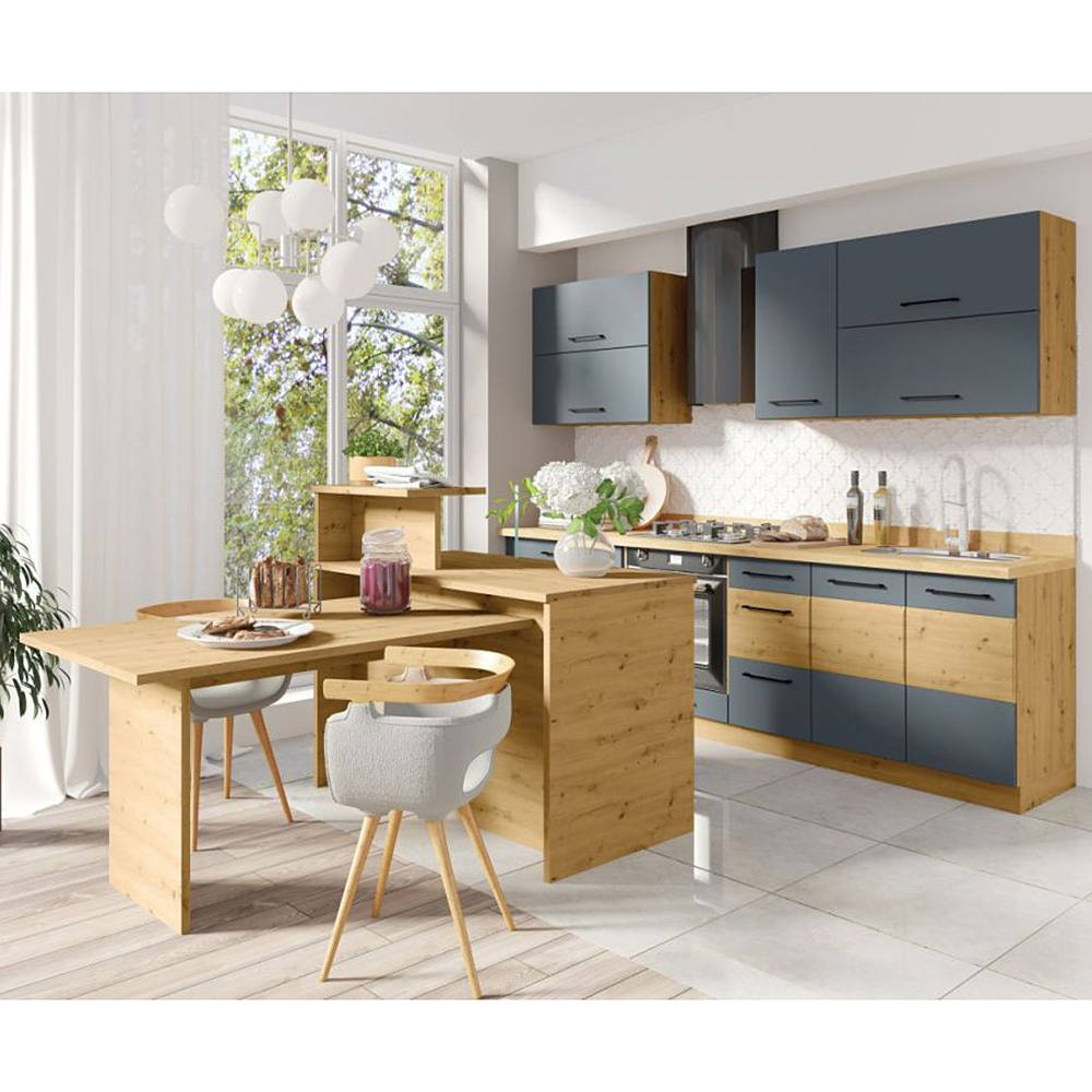 Kuchyňský ostrůvek KW 166x70 cm + stůl KS 130x80 cm | ARTISAN