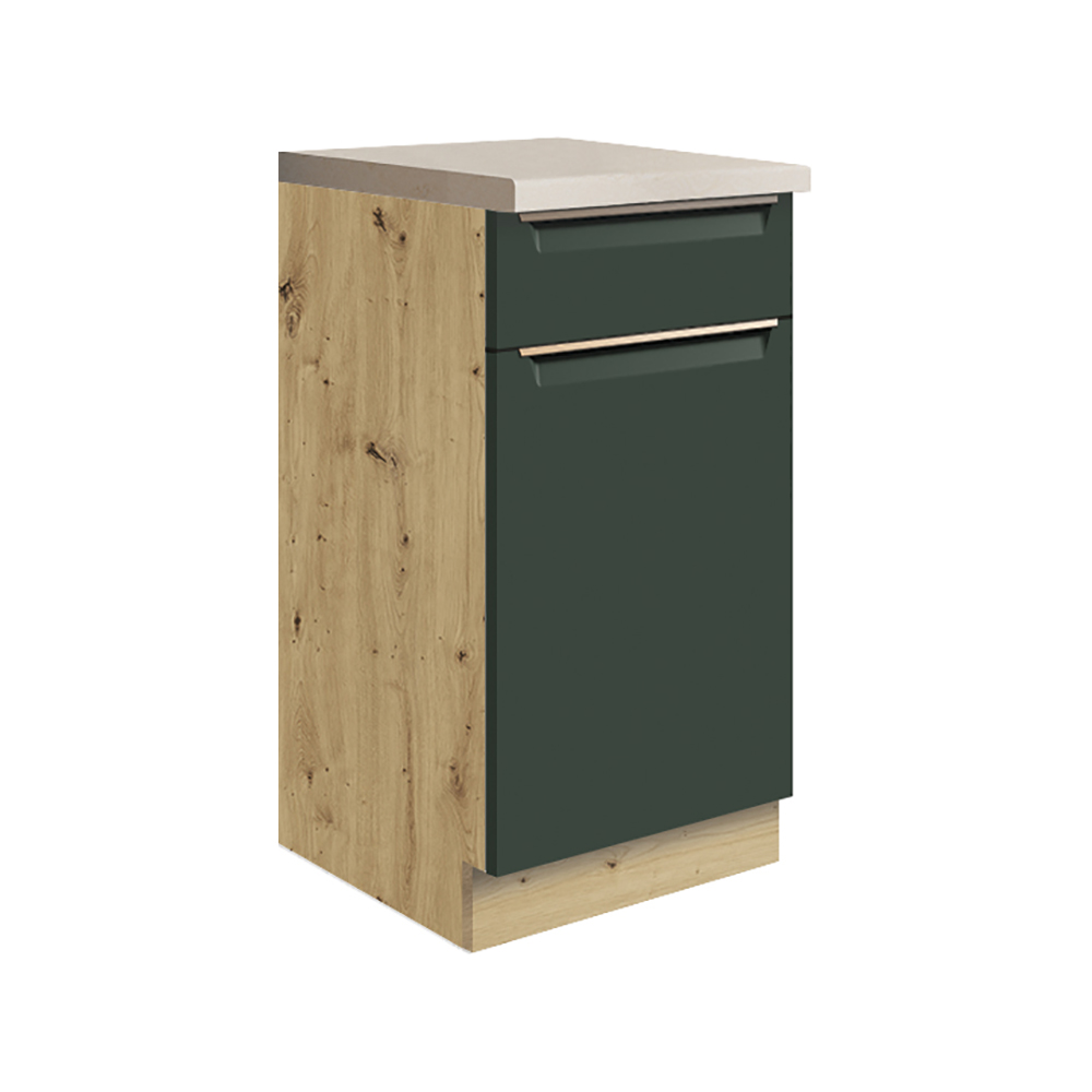 GLAMOUR z | dolní skříňka GLA-2D | 40 cm | zelená mat