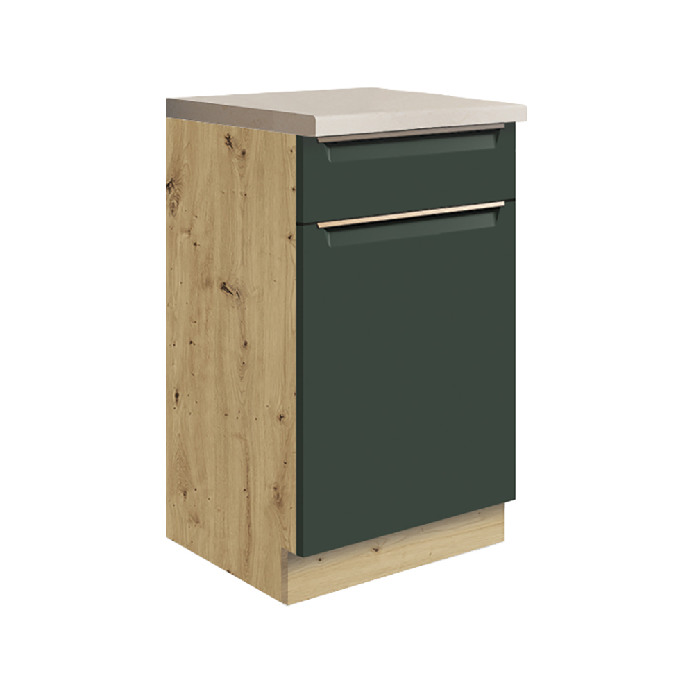GLAMOUR z | dolní skříňka GLA-3D | 45 cm | zelená mat