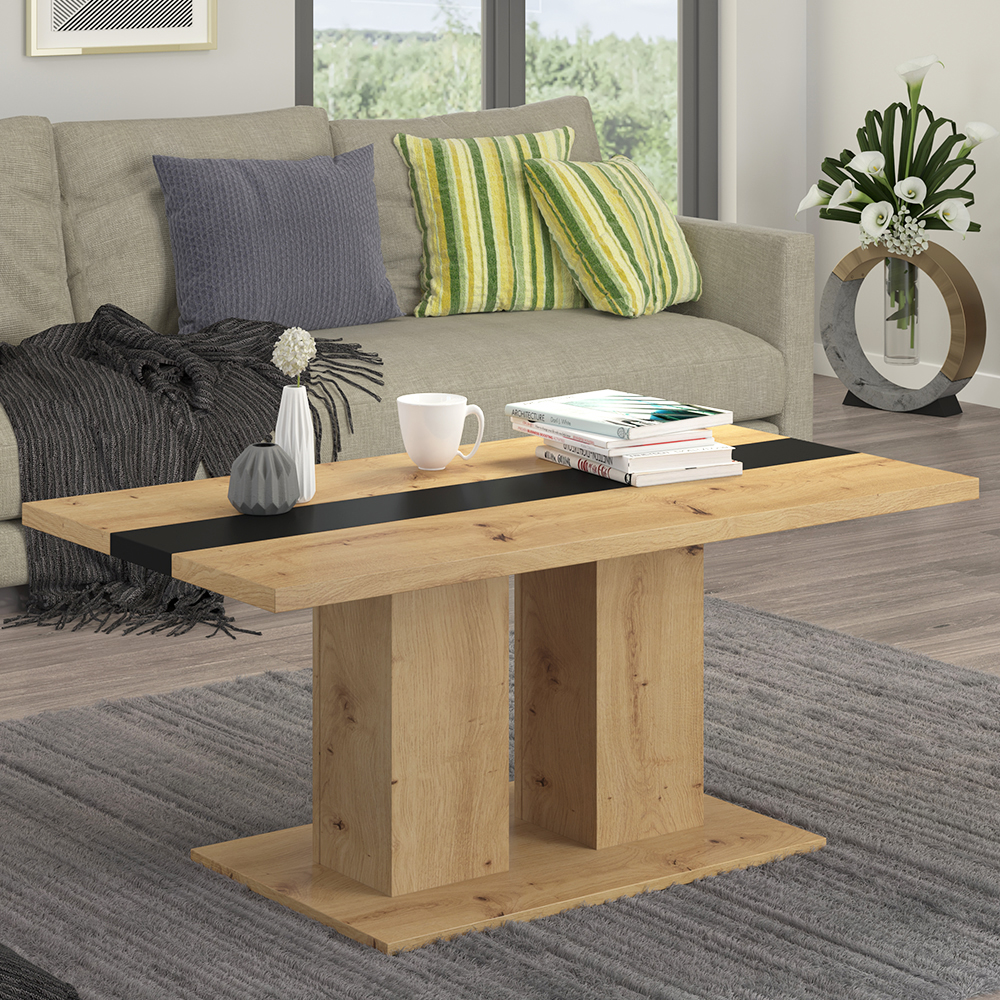 Konferenční stolek BOSTONA | 110x60 cm | artisan