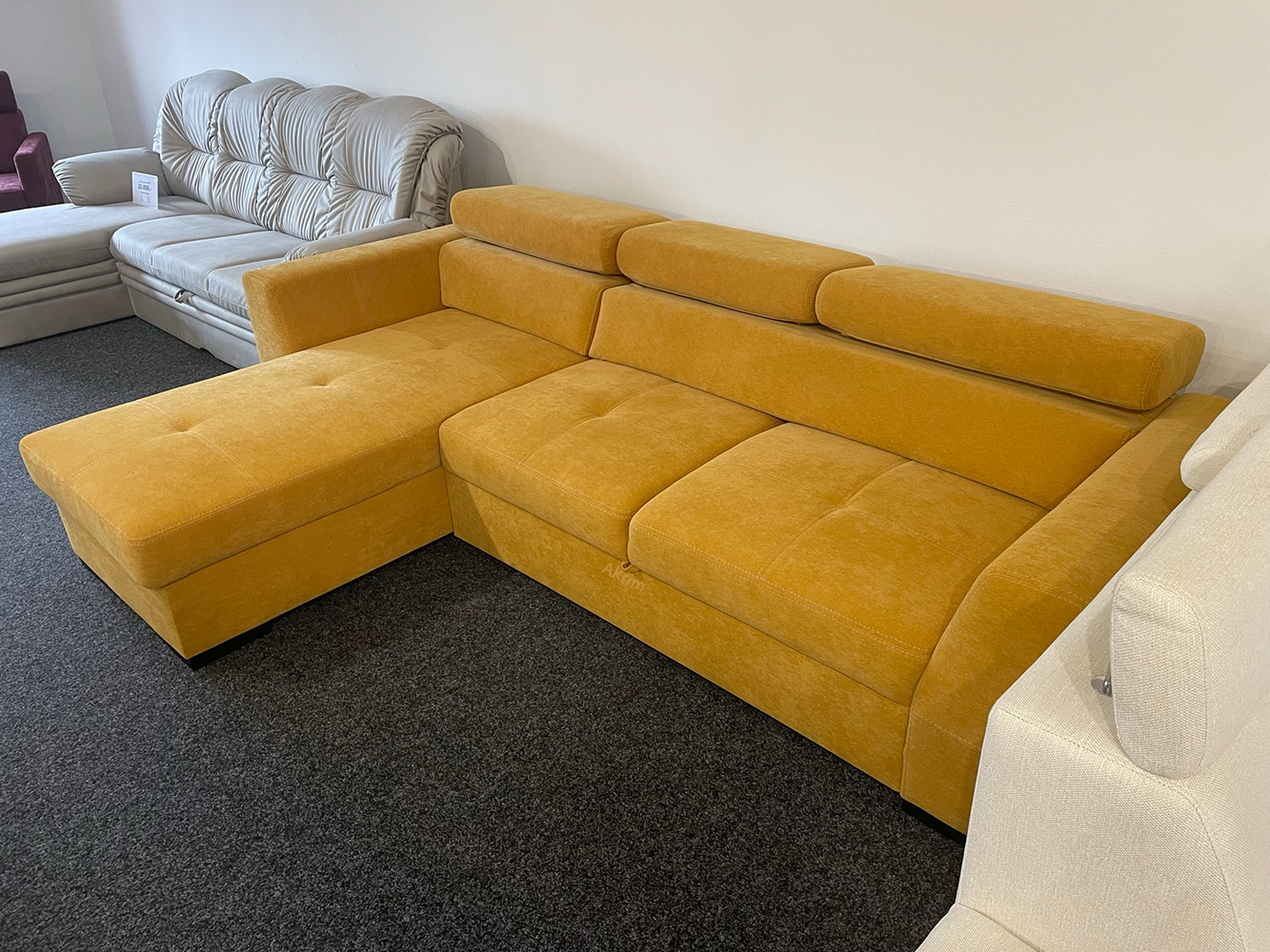 Sedací souprava Nest III | 180x273 | LEVÁ | rozkládací | POSLEDNÍ KUS Z PRODEJNY