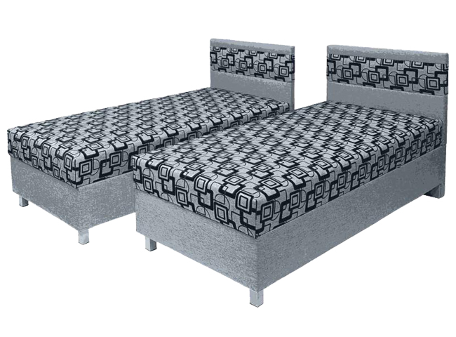 Dvoulůžko SINDY | 180x200 cm | rošt deska | VÝBĚR POTAHU A MATRACE | z ČR