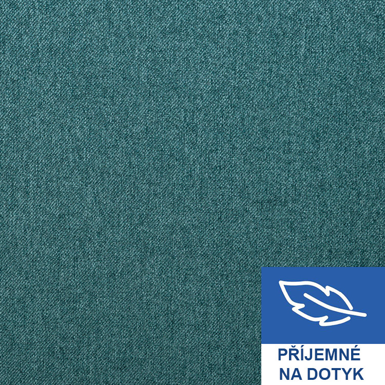 Pohovka POKO | 200 cm | Tatum 277 tyrkysová | VÝPRODEJ Z PRODEJNY