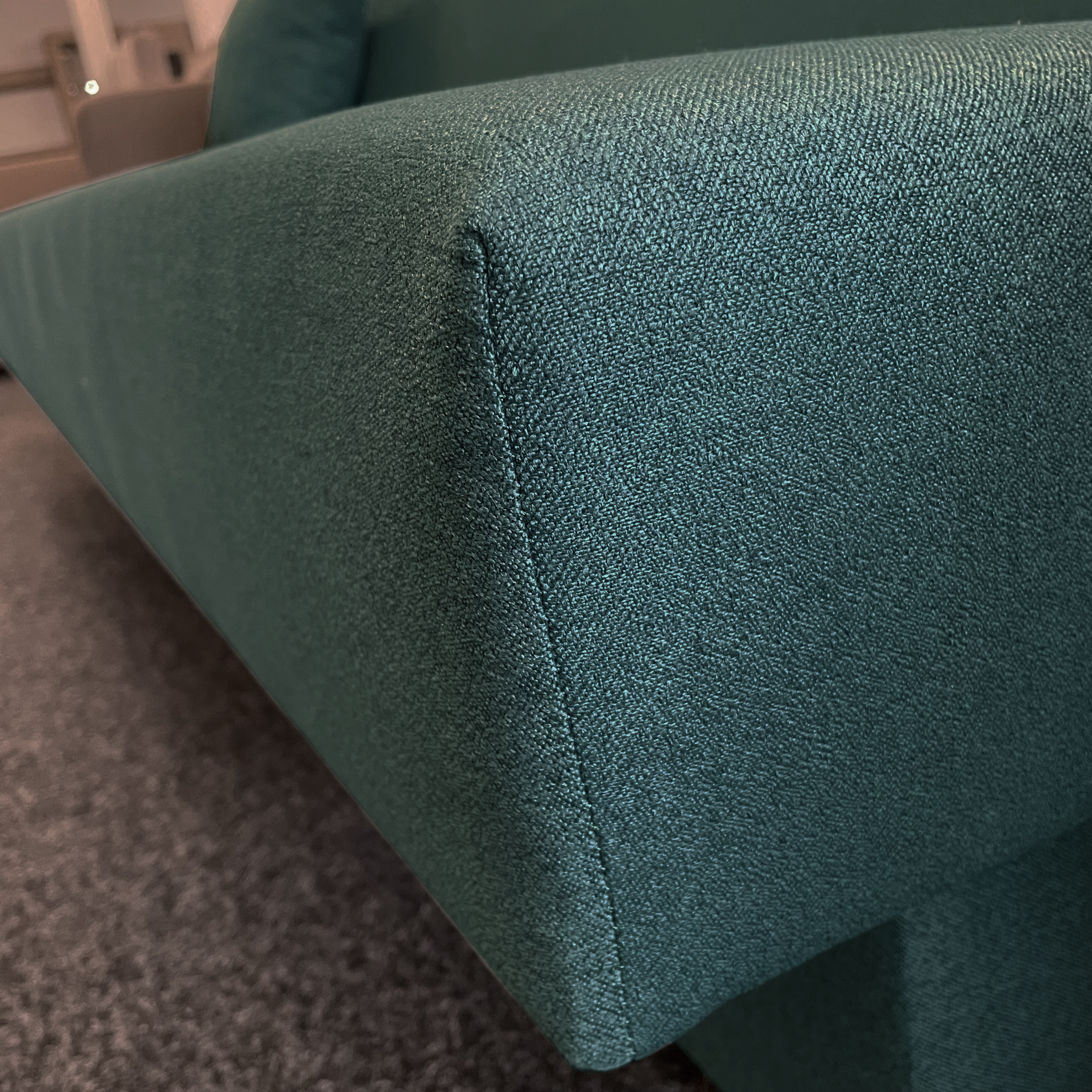 Pohovka POKO | 200 cm | Tatum 277 tyrkysová | VÝPRODEJ Z PRODEJNY