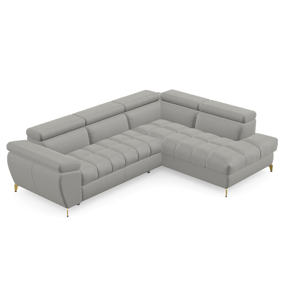 Sedací souprava LUGANO II | 272x202 | rozkládací + úložný prostor | VÝBĚR TKANIN a NOŽIČEK