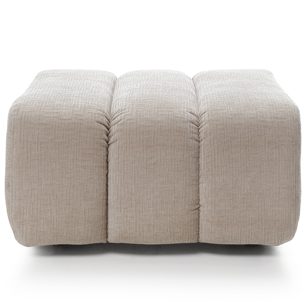 Taburet ZURICH | 77x77 cm | bez úložného prostru | VÝBĚR TKANIN