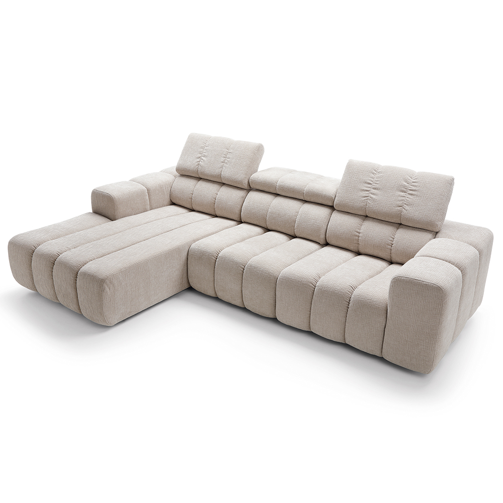 Sedací souprava ZURICH L | 188x288 cm | bez funkce | VÝBĚR TKANIN