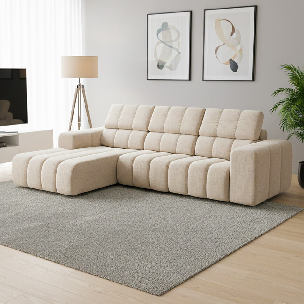 Sedací souprava ZURICH L | 188x288 cm | bez funkce | VÝBĚR TKANIN