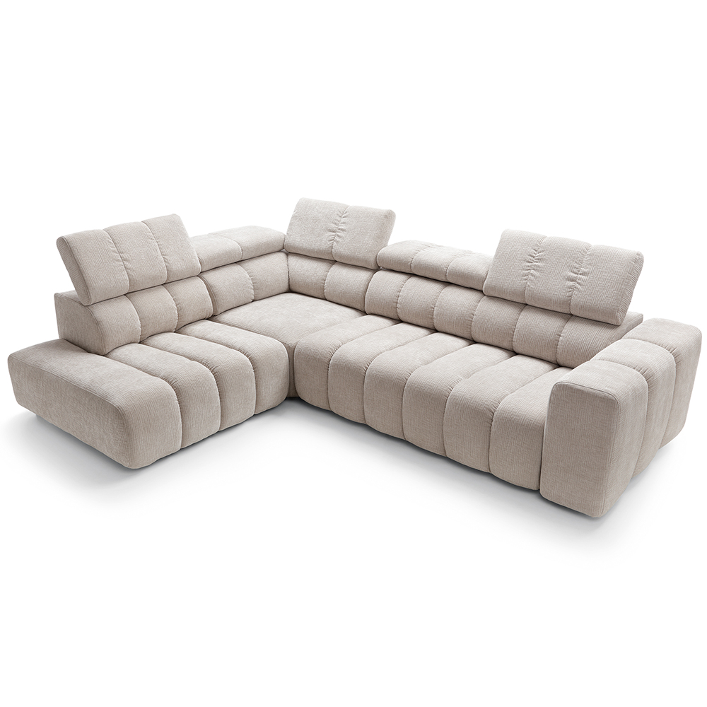 Sedací souprava ZURICH L | 219x292 cm | nerozkládací + bez úložného prostoru | VÝBĚR TKANIN