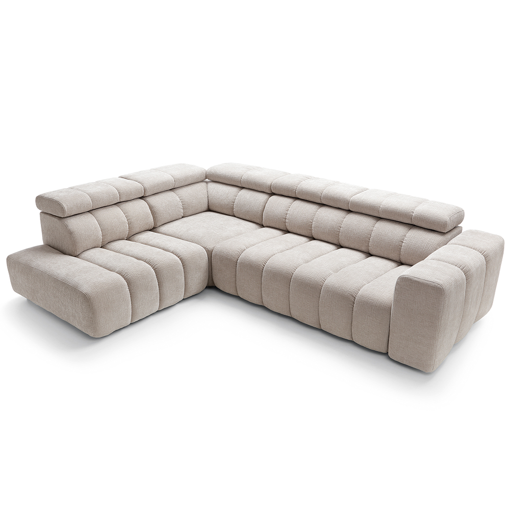 Sedací souprava ZURICH L | 219x292 cm | nerozkládací + bez úložného prostoru | VÝBĚR TKANIN