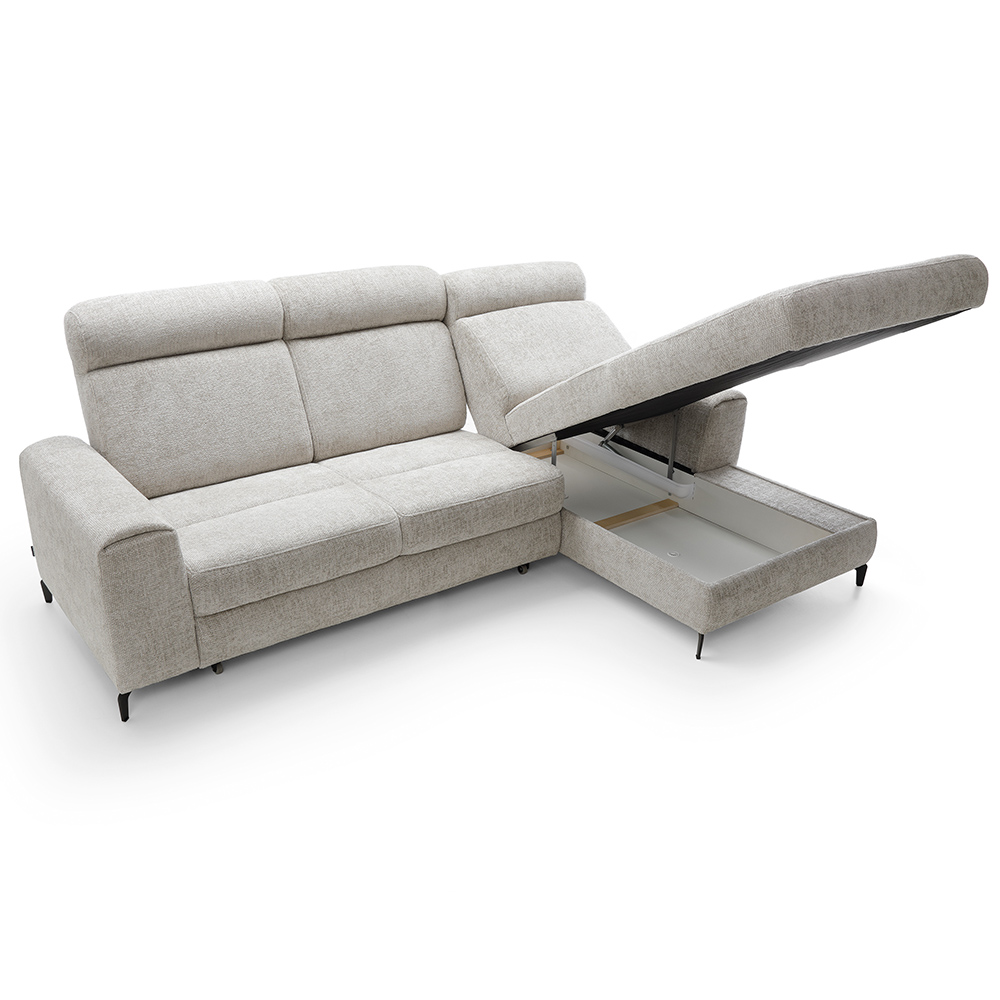 Sedací souprava NOTE | 268x174 | rozkládací + úložný prostor | VÝBĚR TKANIN