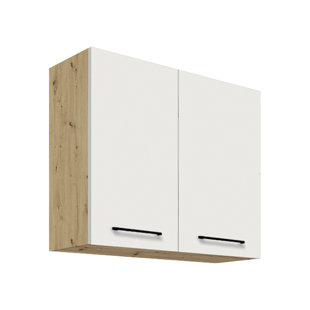 INFINITY b | horní skříňka 43G | 80 cm | artisan/bílá lesk