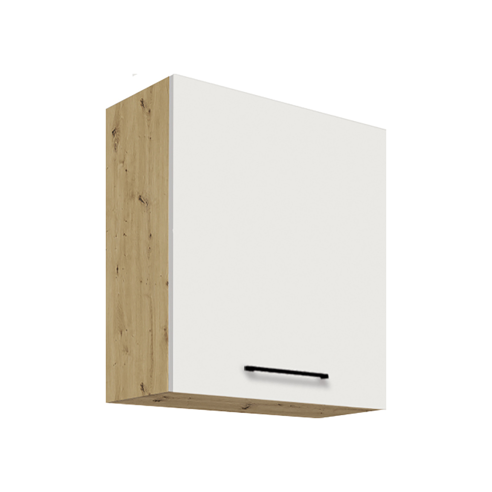 Kuchyňská linka INFINITY b | 220x290 cm | artisan/bílá lesk | VÝBĚR KOVÁNÍ