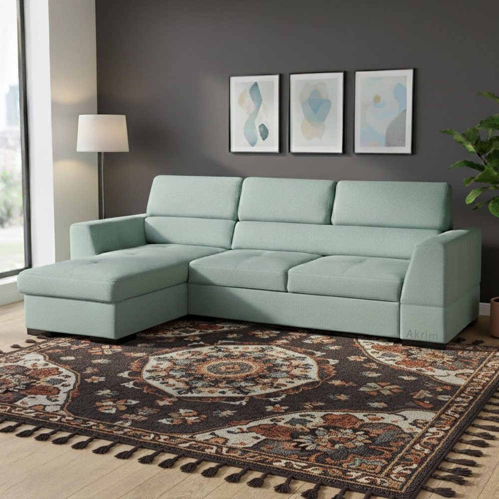 Sedací souprava NEST III | 180x273 cm | rozkládací |  VÝBĚR TKANIN a NOŽIČEK