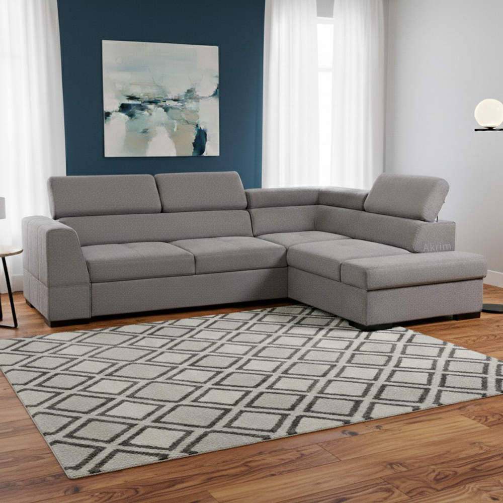 Sedací souprava NEST II | 276x205 cm | rozkládací | VÝBĚR TKANIN a NOŽIČEK