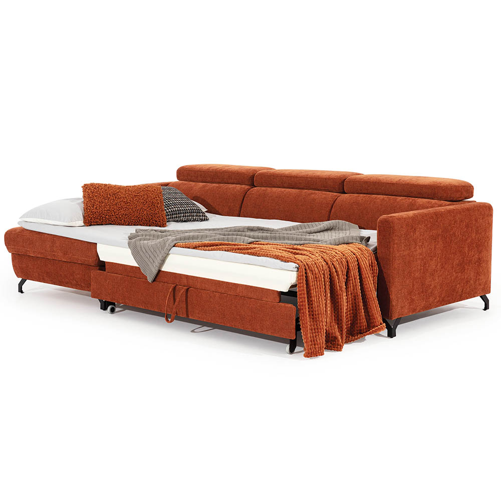 Sedací souprava MAROZZO | 170x245 | rozkládací | VÝBĚR TKANIN a NOŽIČEK