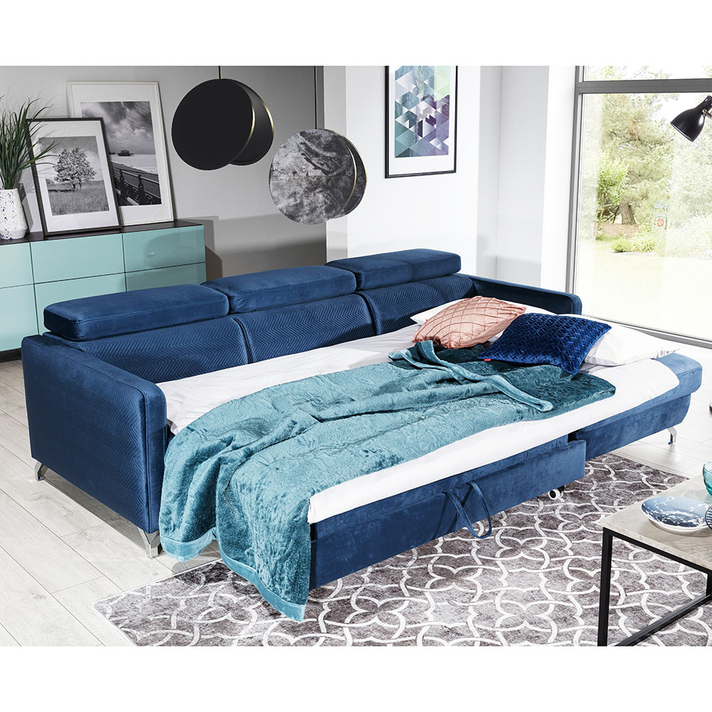 Sedací souprava MAROZZO | 245x170 | rozkládací | VÝBĚR TKANIN a NOŽIČEK