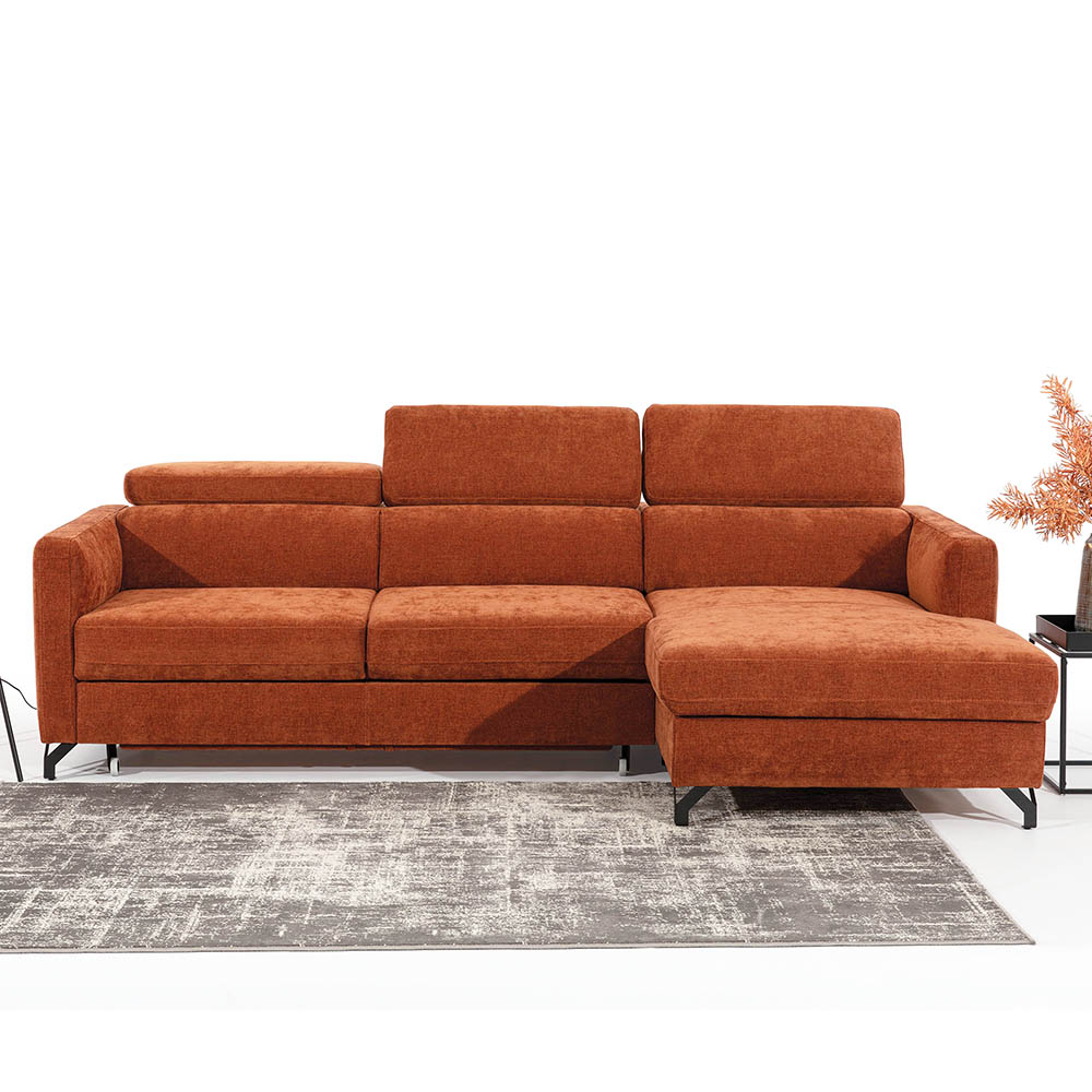 Sedací souprava MAROZZO | 245x170 | rozkládací | VÝBĚR TKANIN a NOŽIČEK