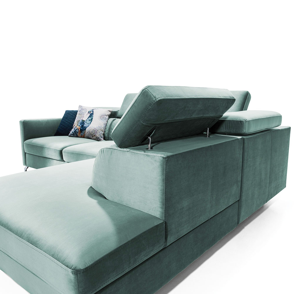 Sedací souprava MAROZZO | 265x220 | rozkládací | VÝBĚR TKANIN a NOŽIČEK