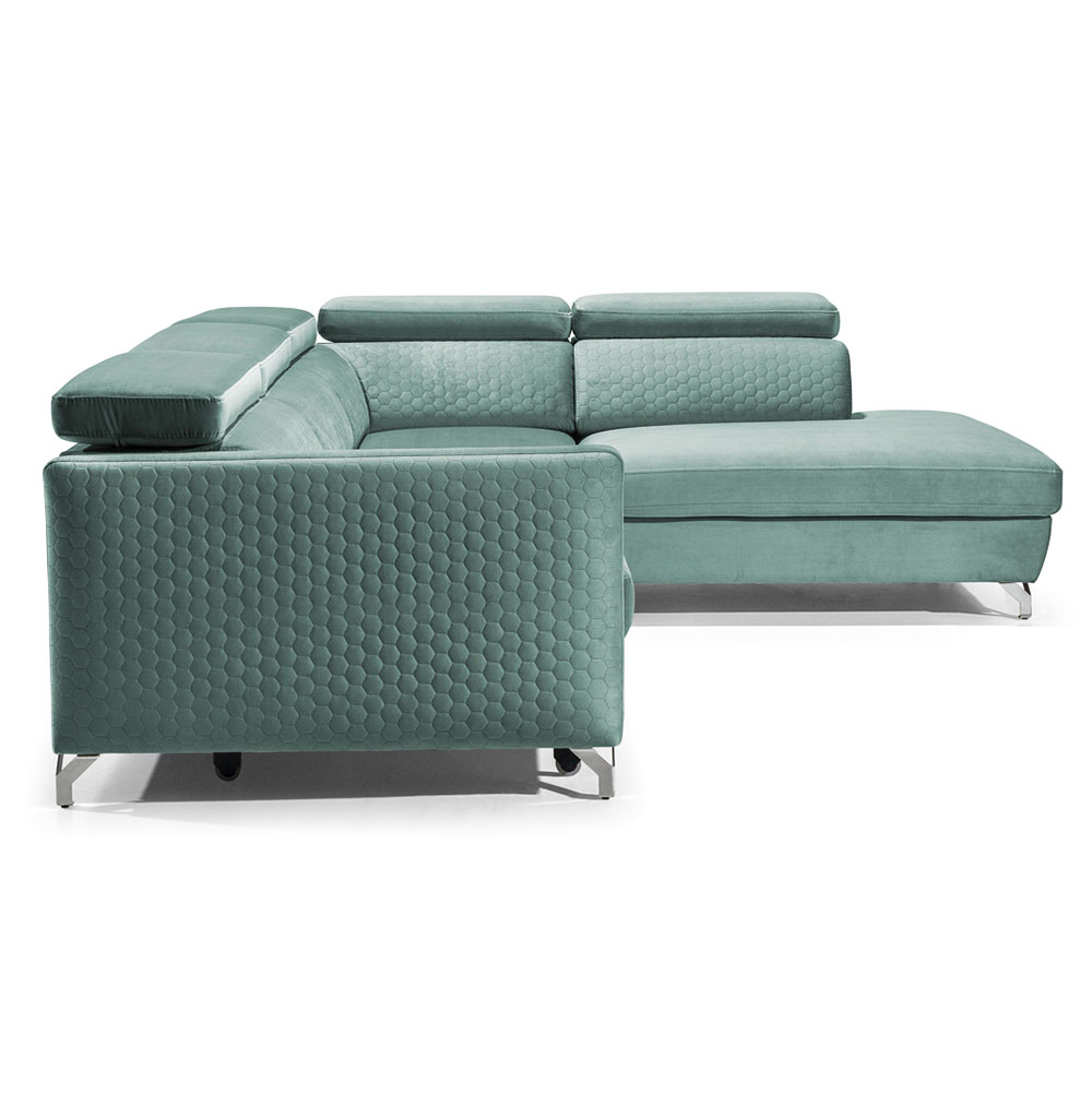 Sedací souprava MAROZZO | 265x220 | rozkládací | VÝBĚR TKANIN a NOŽIČEK