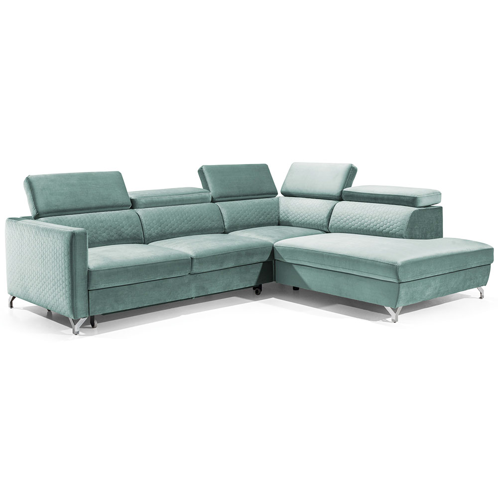 Sedací souprava MAROZZO | 265x220 | rozkládací | VÝBĚR TKANIN a NOŽIČEK