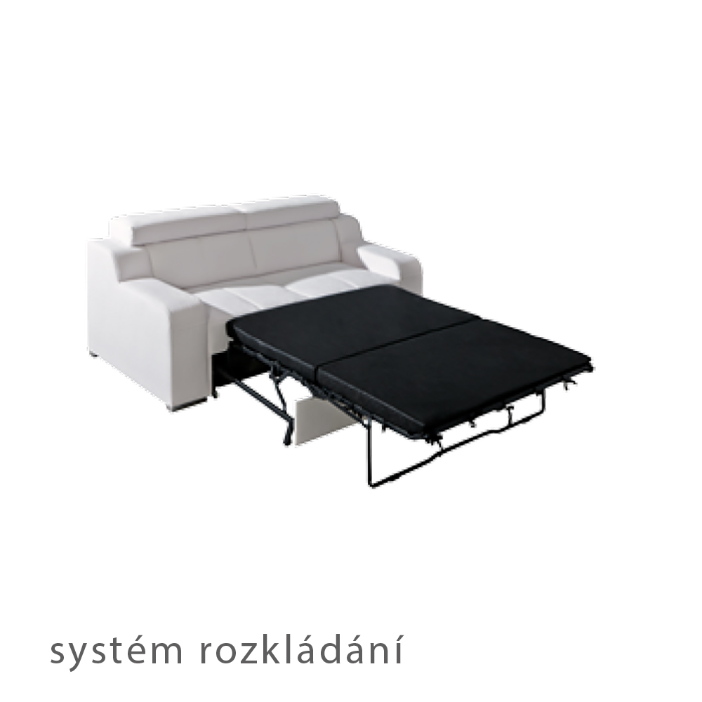 Pohovka OSKAR | 211 cm | rozkládací | VÝBĚR TKANIN