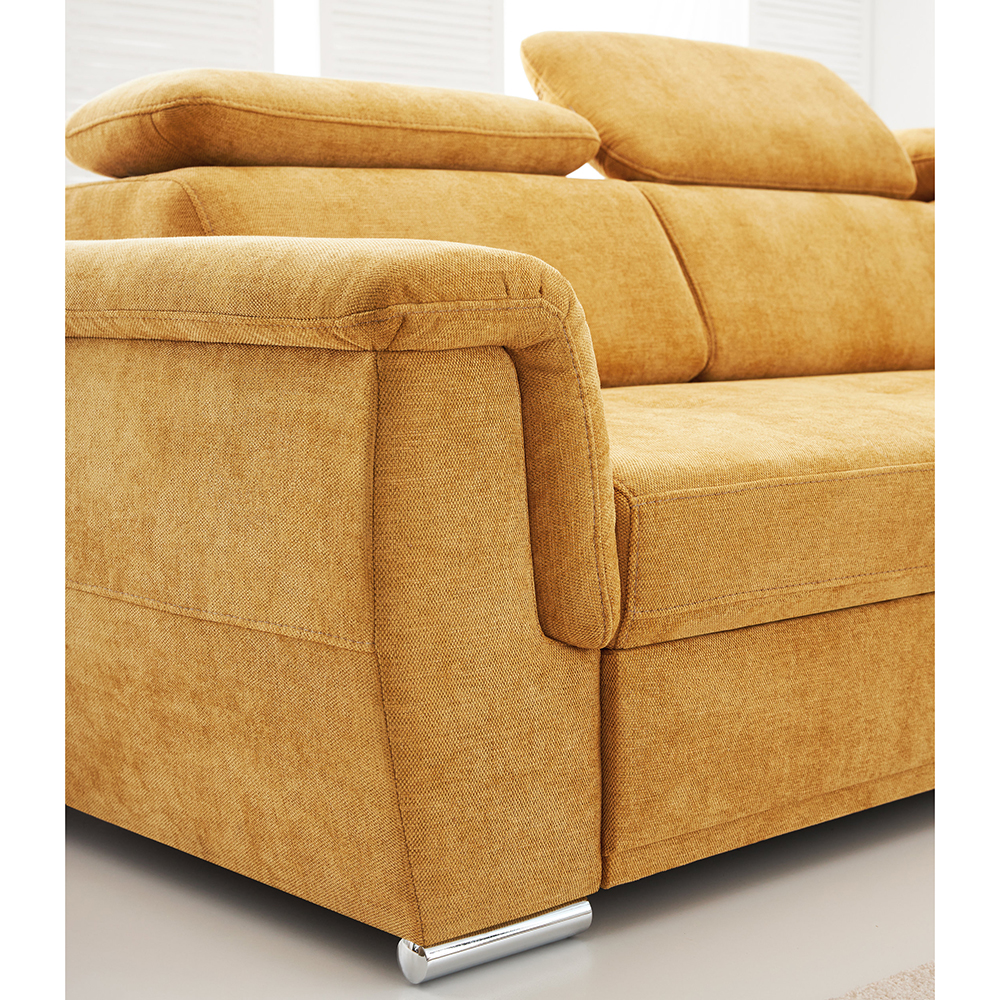 Sedací souprava UMBRIA I | 207x348x177 | levá | žlutá