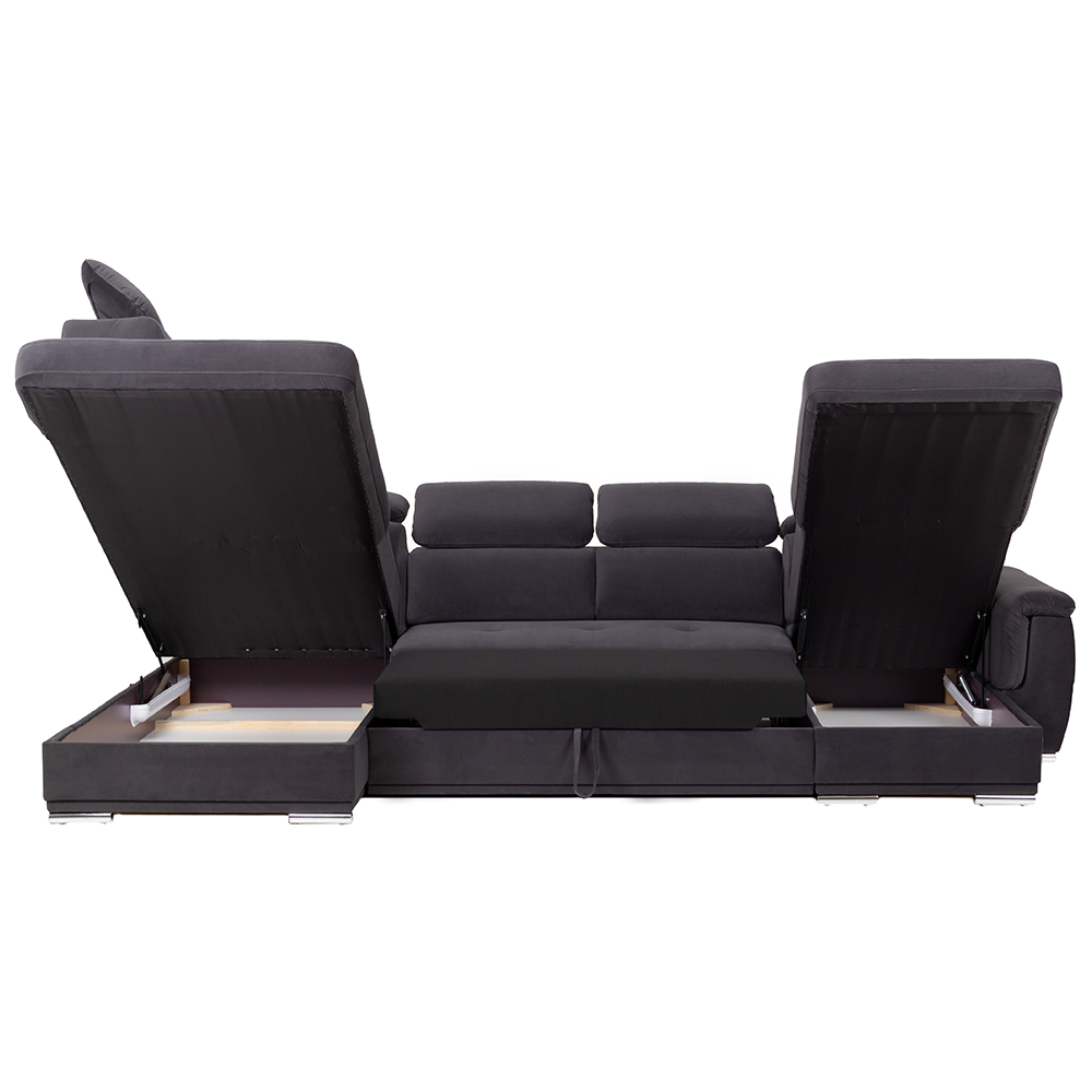 Sedací souprava UMBRIA I | 207x348x177 | levá | žlutá