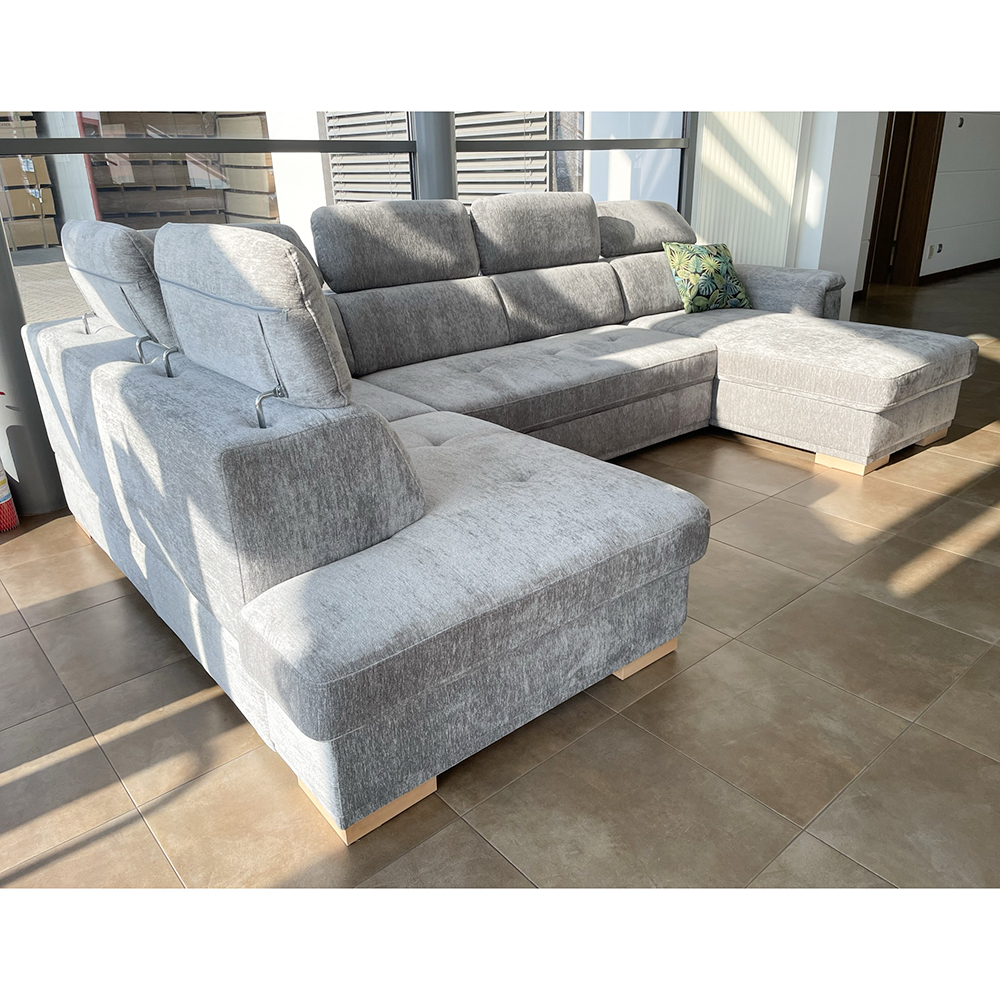 Sedací souprava UMBRIA I | 207x348x177 | levá | tmavě zelená